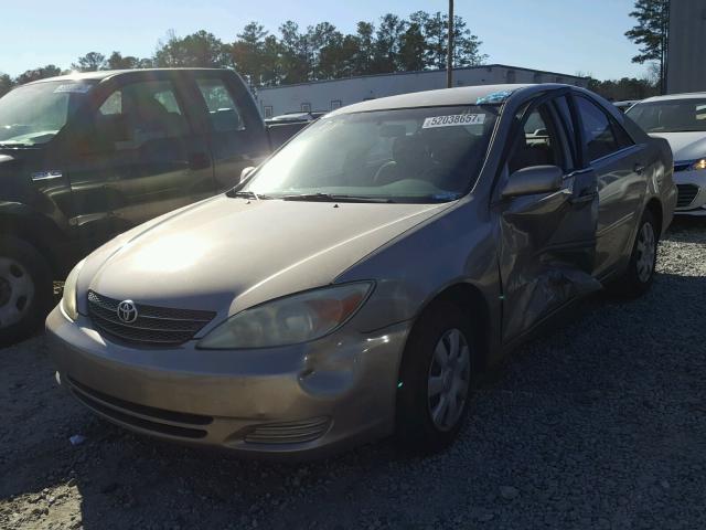 4T1BE32K44U342362 - 2004 TOYOTA CAMRY LE BEIGE photo 2