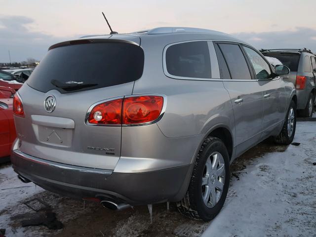 5GAEV23758J244813 - 2008 BUICK ENCLAVE CX SILVER photo 4