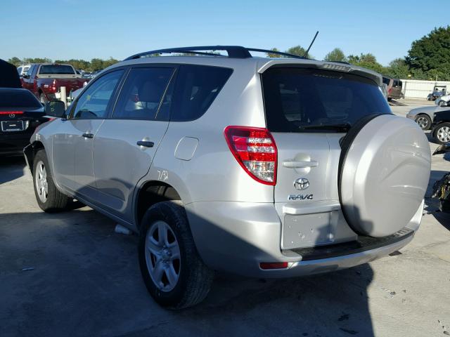 2T3ZF4DV0BW096875 - 2011 TOYOTA RAV4 SILVER photo 3