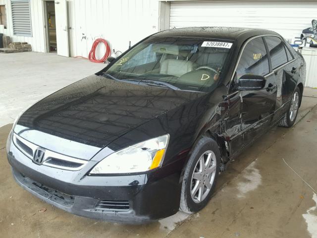 1HGCM66553A074635 - 2003 HONDA ACCORD EX BLACK photo 2