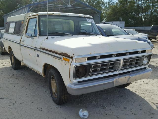 F15YUA04389 - 1976 FORD F-150 WHITE photo 1