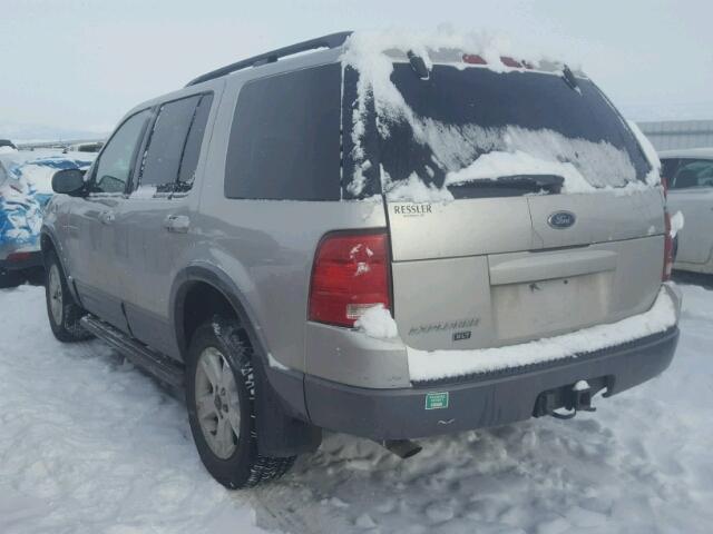 1FMZU73K53ZA28082 - 2003 FORD EXPLORER X SILVER photo 3