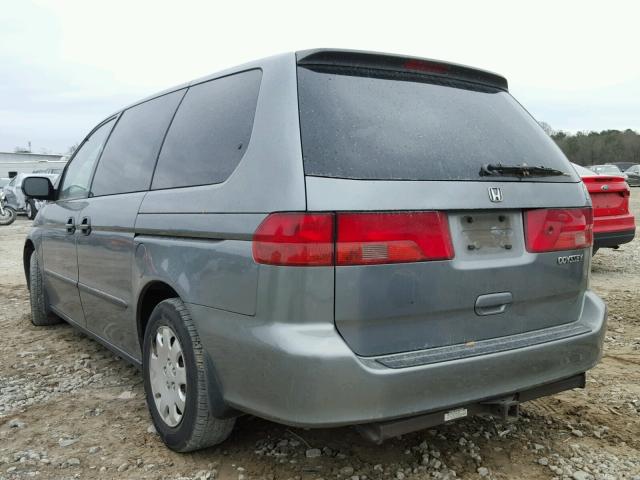 2HKRL18561H572330 - 2001 HONDA ODYSSEY LX GRAY photo 3