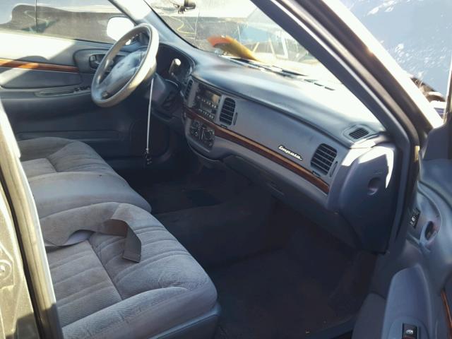 2G1WF52E959266797 - 2005 CHEVROLET IMPALA GRAY photo 5