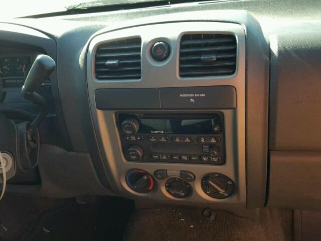 1GCCS138568194887 - 2006 CHEVROLET COLORADO MAROON photo 9