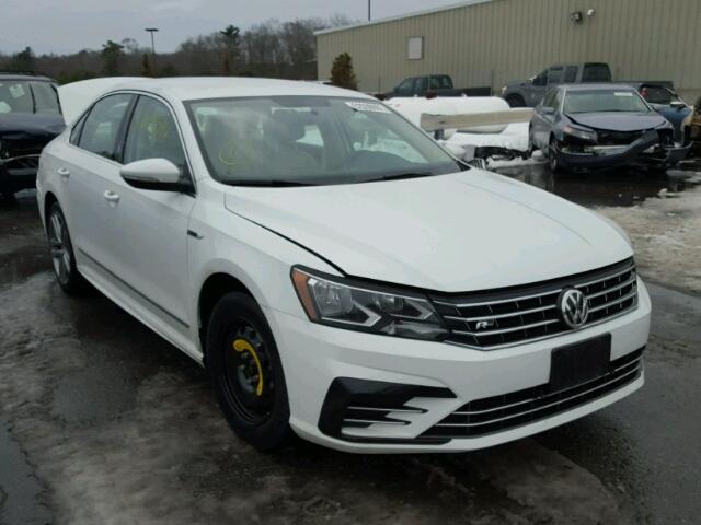 1VWDT7A30HC039933 - 2017 VOLKSWAGEN PASSAT R-L WHITE photo 1