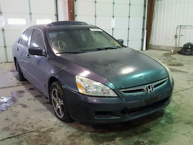 1HGCM567X7A079640 - 2007 HONDA ACCORD EX GRAY photo 1