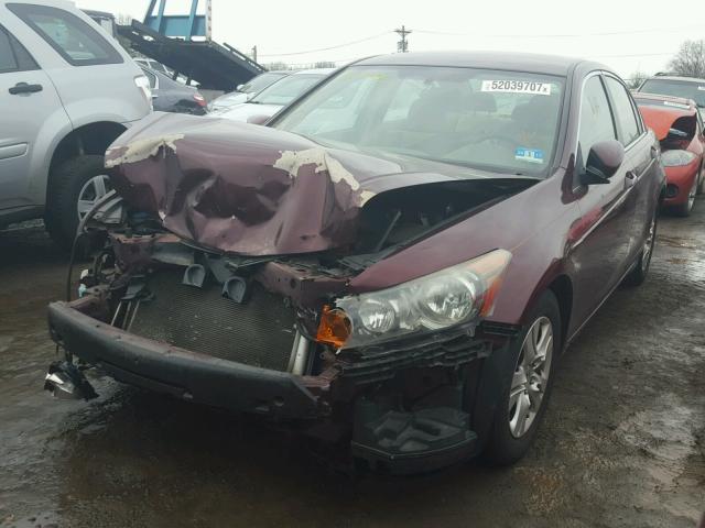 1HGCP26429A038983 - 2009 HONDA ACCORD LXP RED photo 2