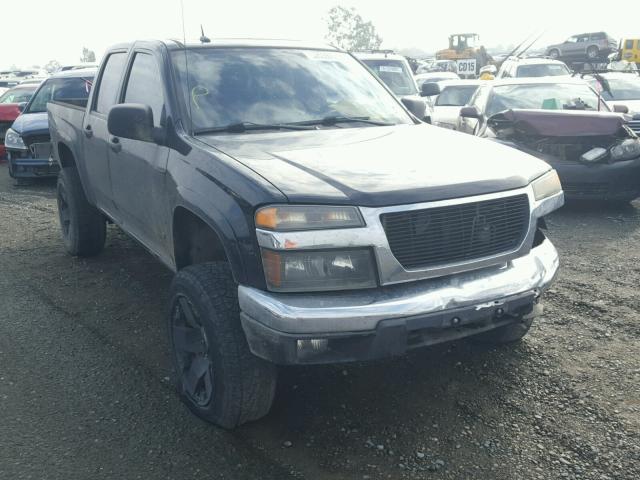 1GTDT136568236202 - 2006 GMC CANYON BLACK photo 1