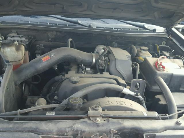 1GTDT136568236202 - 2006 GMC CANYON BLACK photo 7