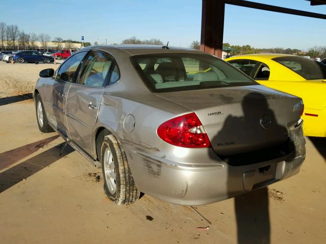 2G4WD582X61137537 - 2006 BUICK LACROSSE C SILVER photo 3