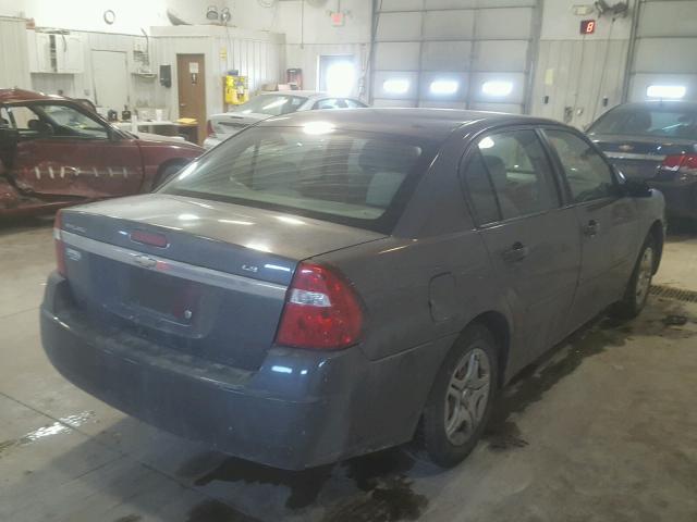 1G1ZS58FX8F120493 - 2008 CHEVROLET MALIBU LS GRAY photo 4