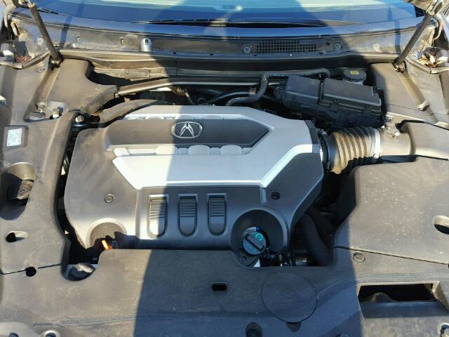 JH4KB26649C001852 - 2009 ACURA RL GRAY photo 7