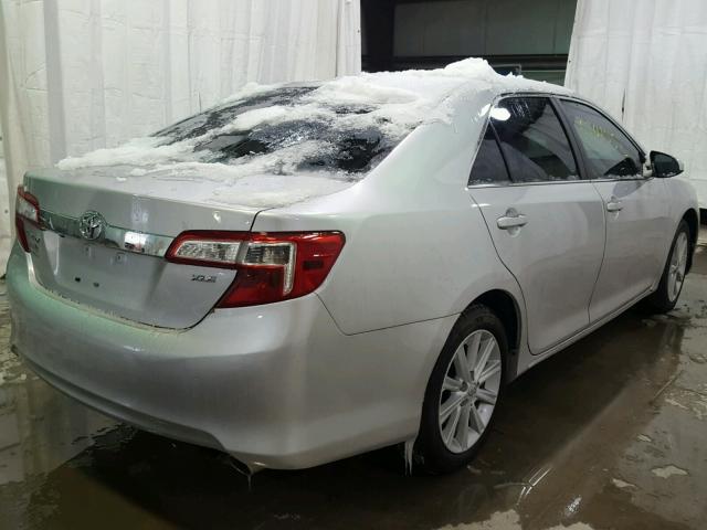 4T4BF1FK9DR318110 - 2013 TOYOTA CAMRY L/SE GRAY photo 4