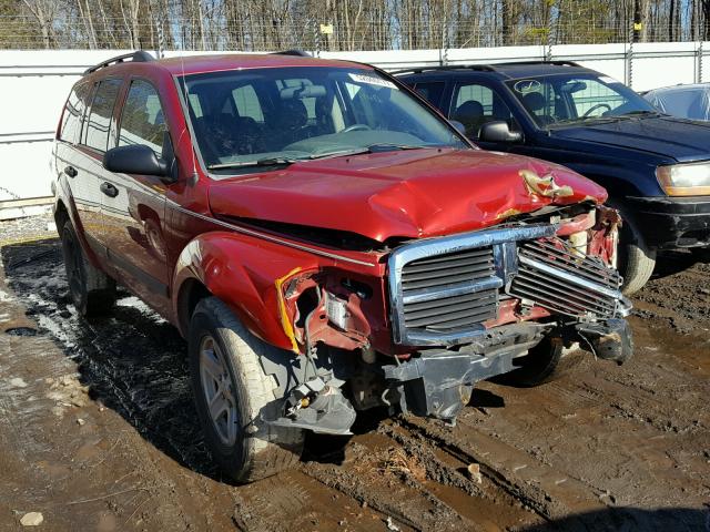 1D4HD38K66F145874 - 2006 DODGE DURANGO SX RED photo 1