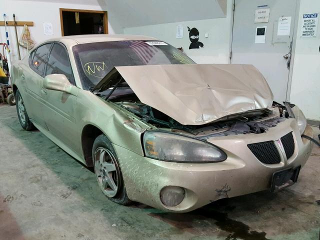 2G2WS522741261527 - 2004 PONTIAC GRAND PRIX GOLD photo 1