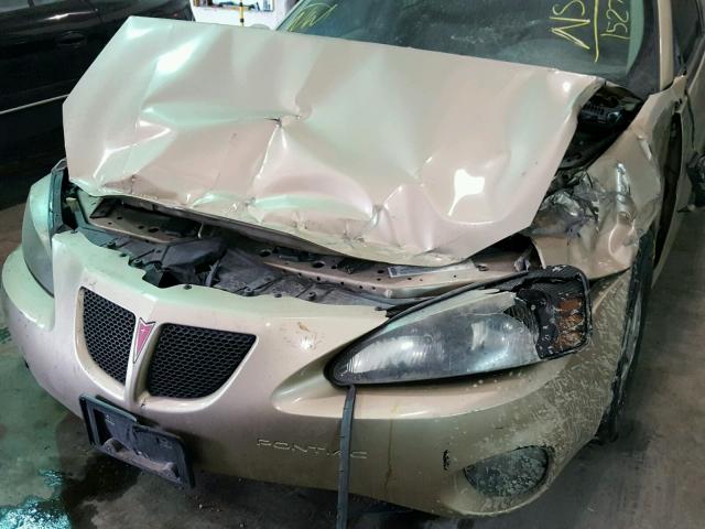 2G2WS522741261527 - 2004 PONTIAC GRAND PRIX GOLD photo 9