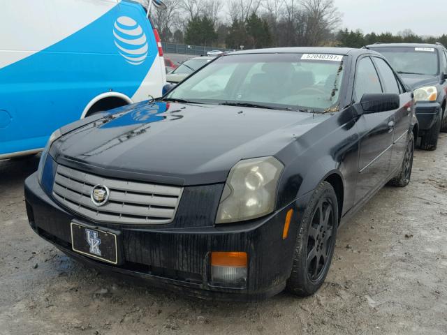 1G6DM57N530128388 - 2003 CADILLAC CTS BLACK photo 2