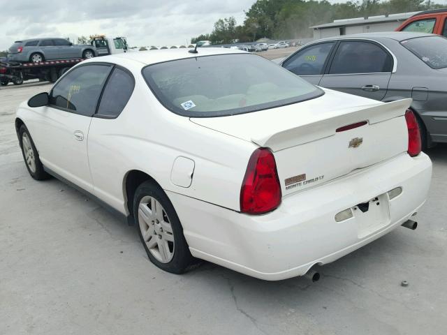 2G1WK151069333284 - 2006 CHEVROLET MONTE CARL WHITE photo 3