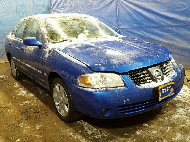 3N1CB51D96L597721 - 2006 NISSAN SENTRA 1.8 BLUE photo 1