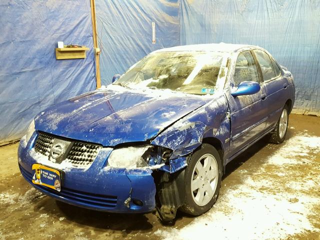 3N1CB51D96L597721 - 2006 NISSAN SENTRA 1.8 BLUE photo 2