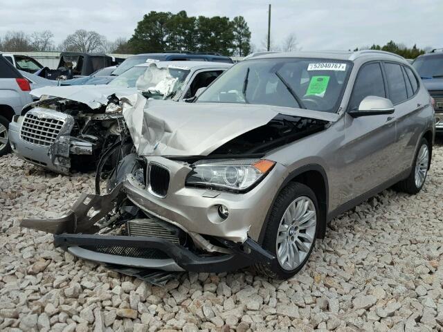 WBAVL1C5XEVY17168 - 2014 BMW X1 XDRIVE2 GRAY photo 2