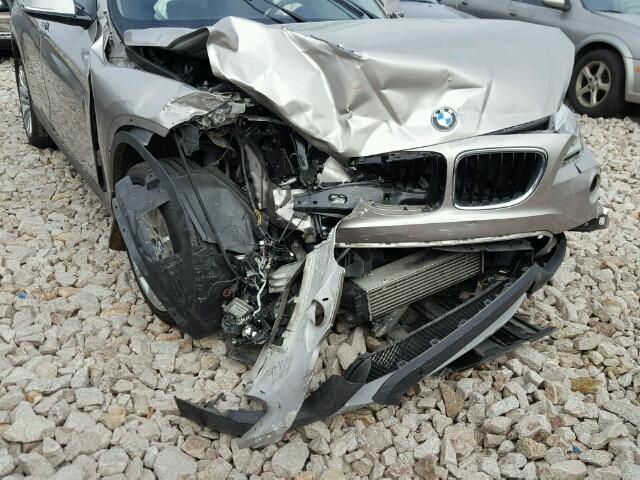 WBAVL1C5XEVY17168 - 2014 BMW X1 XDRIVE2 GRAY photo 9