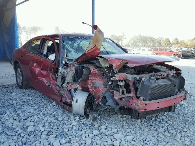 2B3CA4CD8AH287988 - 2010 DODGE CHARGER BURGUNDY photo 1