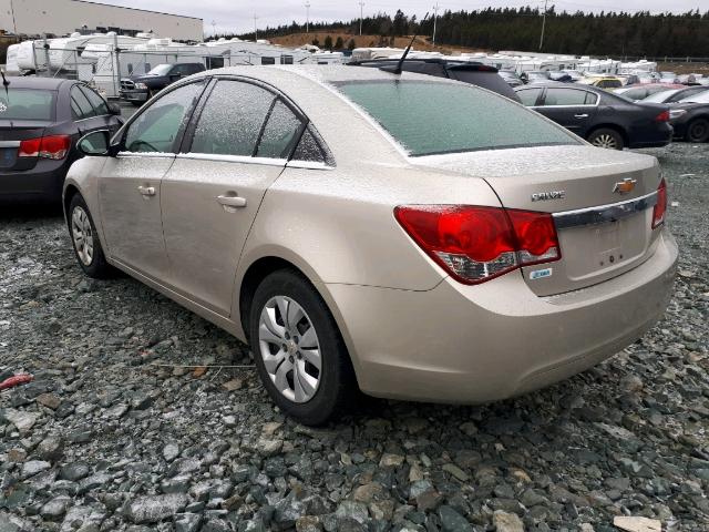 1G1PC5SB0E7368428 - 2014 CHEVROLET CRUZE LT SILVER photo 3