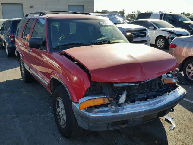 1GNDT13W3X2184547 - 1999 CHEVROLET BLAZER RED photo 1