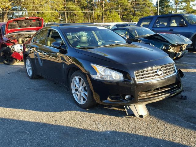 1N4AA5AP3BC818212 - 2011 NISSAN MAXIMA S BLACK photo 1