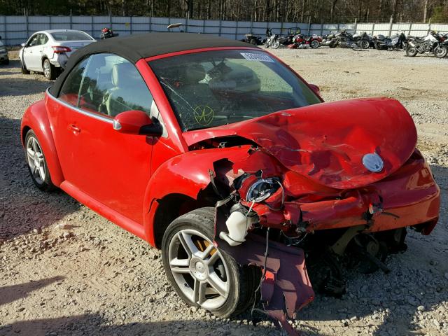 3VWCD31Y84M319315 - 2004 VOLKSWAGEN NEW BEETLE 红色 照片 1