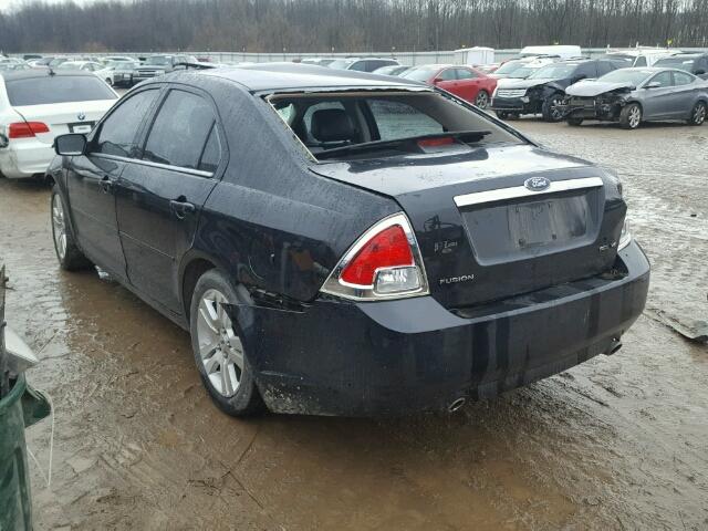 3FAHP08146R171876 - 2006 FORD FUSION SEL BLACK photo 3