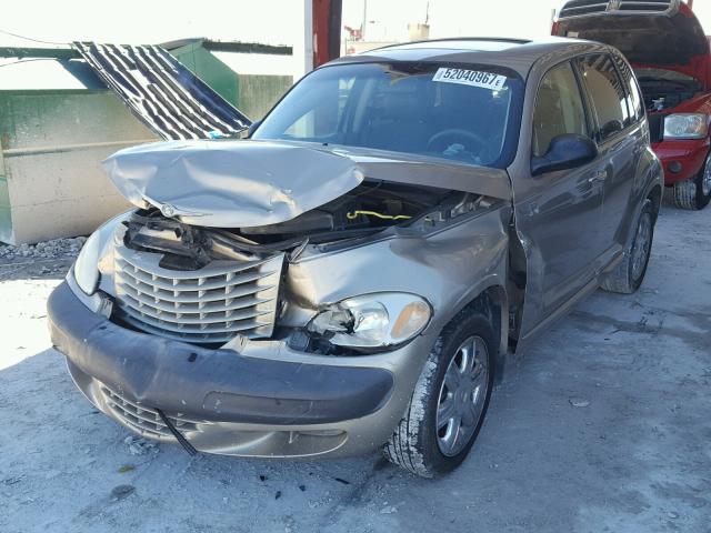 3C8FY68B32T328576 - 2002 CHRYSLER PT CRUISER GOLD photo 2