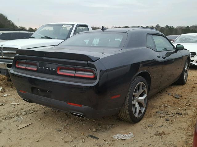 2C3CDZAG3GH326225 - 2016 DODGE CHALLENGER BLACK photo 4