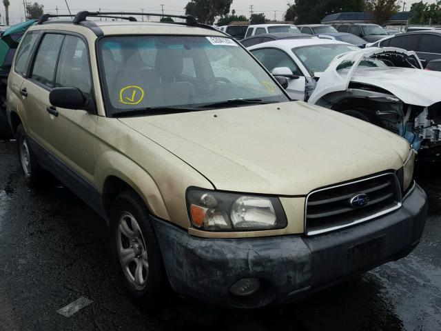 JF1SG63663H706263 - 2003 SUBARU FORESTER 2 GOLD photo 1
