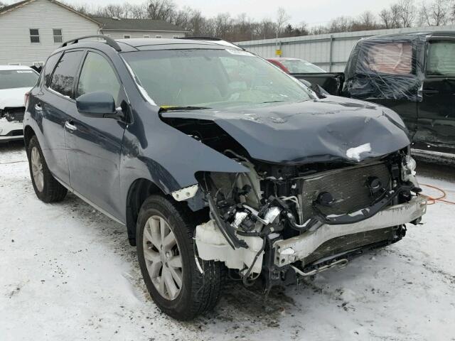 JN8AZ1MW4BW154875 - 2011 NISSAN MURANO S CHARCOAL photo 1