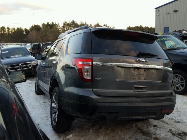 1FMHK8D84BGA58565 - 2011 FORD EXPLORER X BLUE photo 3