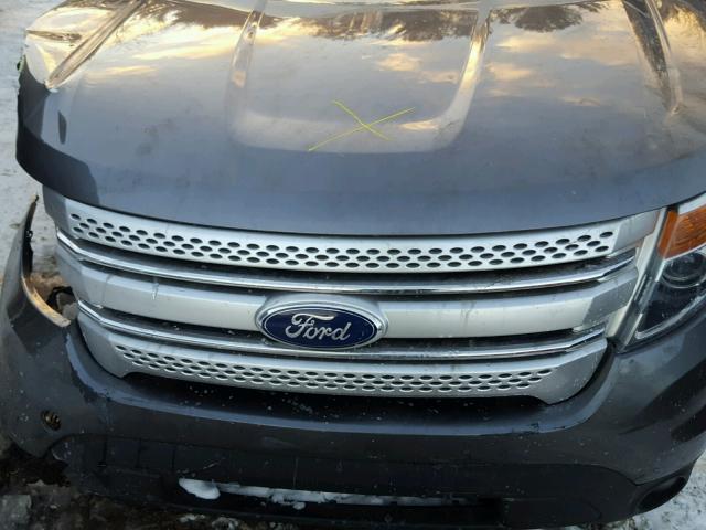 1FMHK8D84BGA58565 - 2011 FORD EXPLORER X BLUE photo 7