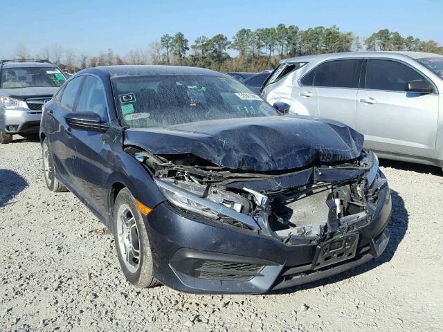 19XFC2F57GE072024 - 2016 HONDA CIVIC LX BLUE photo 1