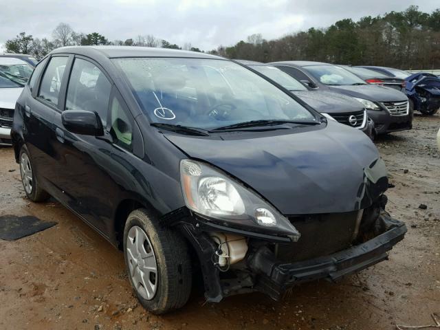 JHMGE8H30CC036267 - 2012 HONDA FIT BLACK photo 1