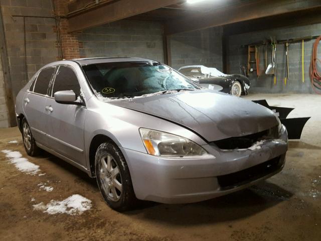 1HGCM66565A070581 - 2005 HONDA ACCORD EX SILVER photo 1