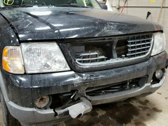 1FMZU73E32ZC37443 - 2002 FORD EXPLORER X BLACK photo 9