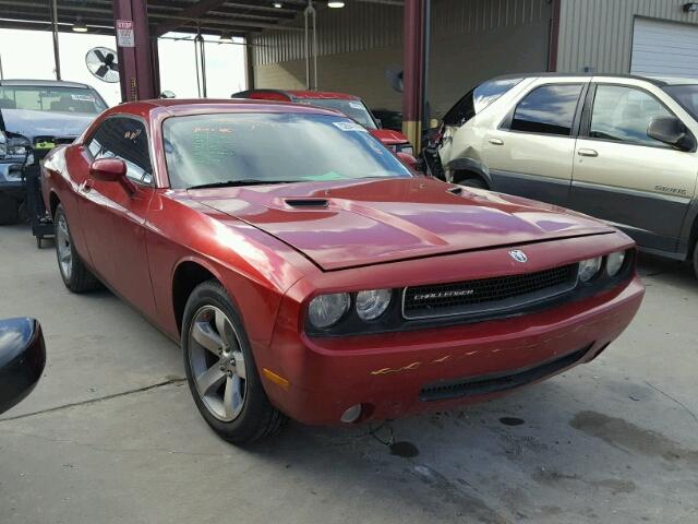 2B3LJ44VX9H604513 - 2009 DODGE CHALLENGER RED photo 1