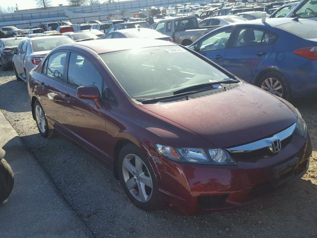 19XFA1F65AE017488 - 2010 HONDA CIVIC Bordo foto 1