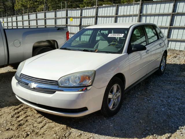 1G1ZT64864F236357 - 2004 CHEVROLET MALIBU MAX WHITE photo 2