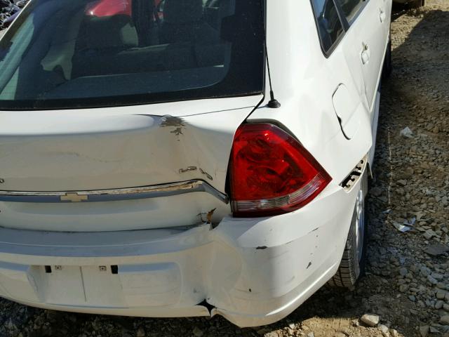 1G1ZT64864F236357 - 2004 CHEVROLET MALIBU MAX WHITE photo 9