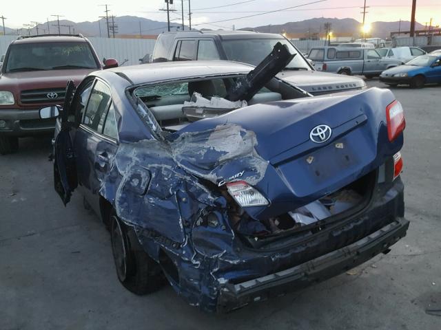 4T4BE46K59R137517 - 2009 TOYOTA CAMRY BASE BLUE photo 3