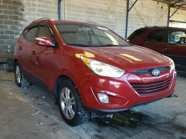 KM8JUCAC3DU557238 - 2013 HYUNDAI TUCSON GLS RED photo 1