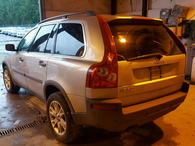 YV1CZ911451139283 - 2005 VOLVO XC90 T6 TAN photo 3